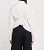 Cotton Twisted Corset Shirt