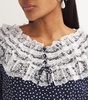 Silk Polka Dot Midi Dress