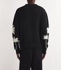 Cotton-Merino Wool Palm Sweater