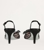 Flower Slingback Heels 60