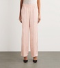 Satin Jacquard Trousers