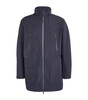 Water-Repellent Travel Essentials Long Jacket