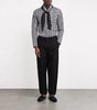 Linen-Cotton Tailored Trousers
