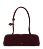 Medium Suede Le Teckel Shoulder Bag