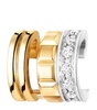 Yellow Gold and Diamond Quatre Radiant Earring