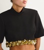 Embellished Jalen Crop Top