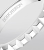 Platinum Clou de Paris Wedding Band