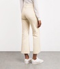 Stretch-Cotton Flared Trousers