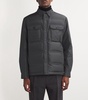 Nylon Down Padded Overshirt