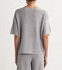 Cotton-Blend Oversized Sparkling Top