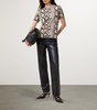 Wool Snakeskin Print Anouk T-Shirt