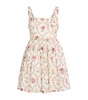 Linen Barbara Orquidea Mini Dress
