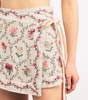 Linen Luna Orquidea Mini Skirt
