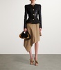 Peplum Leather Jacket