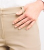 Stretch-Cotton Cigarette Trousers