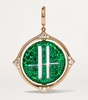 x Harrods Yellow Gold, Diamond and Tsavorite My Life in Charms Spinning Charm