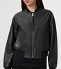 Leather Orten Bomber Jacket