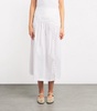 Cotton Midi Skirt