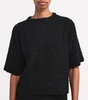 Sequinned Short-Sleeve Sweater