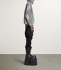 Cotton Distressed Logo Hoodie
