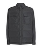 Nylon Down Padded Overshirt