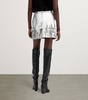 Metallic Aisha Mini Skirt