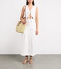 Metallic Leather Gladiator Sandals