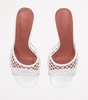 Leather Lupita Net Mules 70