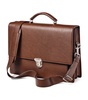 Leather City Laptop Briefcase