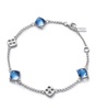 Sterling Silver and Crystal Médicis Riviera Bracelet