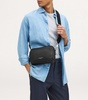 Leather Reporter East West Messenger Bag