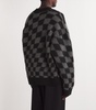 x Belstaff Wool-Blend Chequerboard Sweater