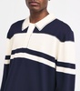 Wool Long-Sleeve Louis Polo Shirt