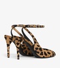 Leopard Print Decollete Pumps 90