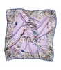 Silk Floral Print Scarf