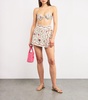 Linen Luna Orquidea Mini Skirt