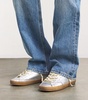 Metallic Leather Super-Star Sneakers