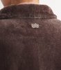Velvet Shearling Coat