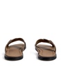 Leather Logo Sandals
