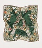 Silk Botanical 'A' Print Scarf