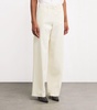 Bead-Detail Elasticated-Waist Trousers