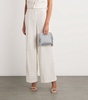 Mini Leather 'M' Top-Handle Bag