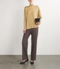Cashmere Metallic Rollneck Sweater