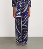 Silk Fontane Wide-Leg Trousers
