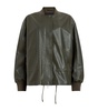 Leather Sofi Bomber Jacket