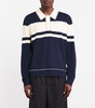 Wool Long-Sleeve Louis Polo Shirt