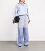 Organic Cotton Striped Trousers