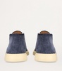 Suede Bones Ankle Boots