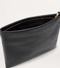 Leather Bettina Clutch Bag
