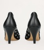 Mesh-Rhinestone River Iconic Pumps 75